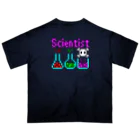 ナチュラルサトシのめへのScientist オーバーサイズTシャツ