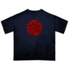 Redtail NFTart projectのアカトクロ_006サークルフェイス オーバーサイズTシャツ