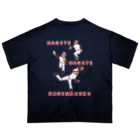 NIKORASU GOの野球デザイン「投げて投げて投げまくる」（Tシャツ・パーカー・ETC）） Oversized T-Shirt