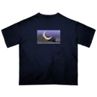 sandy-mのロッキー山脈の静かな夜 オーバーサイズTシャツ