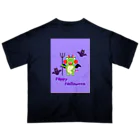 🐸かえるさんと仲間たち🐸のハロウィン　コウモリママ オーバーサイズTシャツ