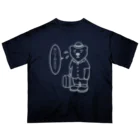 SU-KUのシロクマもつらいよ！(濃生地Ver.) オーバーサイズTシャツ