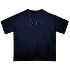 【KOTCH】 Tシャツショップのフォックス　ネオン Oversized T-Shirt