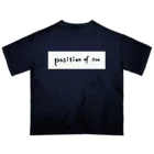 風の声を聴けのposition of 100 （color） Oversized T-Shirt