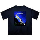 KIYOSUMI SLEEPS 【SHIKA.SOJI】のThis Way  【 SHIKA SOJI 】 オーバーサイズTシャツ