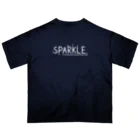 SPARKLEのSPARKLE-ドロップス shiro オーバーサイズTシャツ