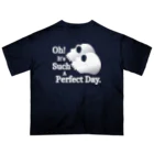 『NG （Niche・Gate）』ニッチゲート-- IN SUZURIのOh! It's Such A Perfectday.（白） Oversized T-Shirt