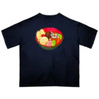 segasworksのクリームあんみつとトラちゃん Oversized T-Shirt