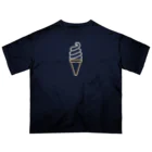 marinaのソフトクリーム（color） オーバーサイズTシャツ