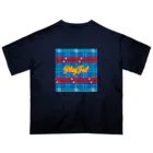 PLAYFULの琉球絣 オーバーサイズTシャツ