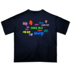 LalaHangeulのつなぐ言葉　~ハングルの接続詞~ オーバーサイズTシャツ