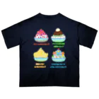 Lily bird（リリーバード）のかき氷4種類 オーバーサイズTシャツ