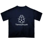 MrKShirtsのTentoumushi (てんとう虫) 白デザイン Oversized T-Shirt