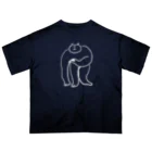 けちゃっぷごはんのお店の強そうな猫様 オーバーサイズTシャツ