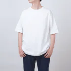 LalaHangeulのハングル　ゴールドテイスト Oversized T-Shirt