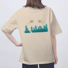 ふんわりおくつろぎやさんのおばけちゃんず Oversized T-Shirt