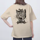 グラベル第三帝国のCat Hiss Fever Oversized T-Shirt