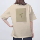 rilybiiのAntique beige green milky yellow ** Oversized T-Shirt