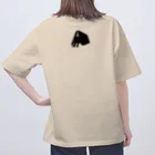 dougaseiseitokoroの足の生えた本 オーバーサイズTシャツ