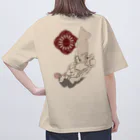 Culture Clubの[ Culture Club ] 文化倶楽部：点描春画 OS T-sh① Oversized T-Shirt