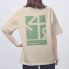 eFd_の指す方角、読む時間。 オーバーサイズTシャツ