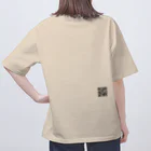 かぎっこの円周率のバーコード オーバーサイズTシャツ