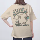 itsuto-こねこしょうしょうめんへらの「ふぁっといずねこ…？」 オーバーサイズTシャツ