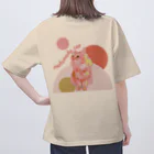 そぼろのプリント屋さんのもふもふキャット オーバーサイズTシャツ