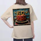 dakkyの還暦祝い「永遠のロック」3 Oversized T-Shirt