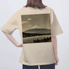 Kaz_Alter777の古風な富士山 Oversized T-Shirt