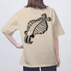 LalaHangeulのアノマロカリス　バックプリント オーバーサイズTシャツ