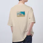 沖縄大好きシーサーちゃんの夏恋しい🌺沖縄🏝Going オーバーサイズTシャツ