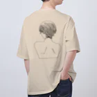 クッション橋本のせなかきれいだな Oversized T-Shirt