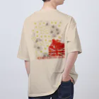 SOKICHISAITOのMOTOREDFLOWER ShiroiHana REDROGO Oversized T-Shirt