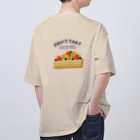 takemARTのフルーツいっぱいタルト Oversized T-Shirt