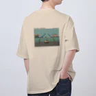 NOBLEROSEGRAFFITIの門司港 跳ね橋シリーズ Oversized T-Shirt