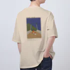 NOBLEROSEGRAFFITIの門司港 ブルーウィング Oversized T-Shirt