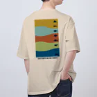 ノアソビ　ベース  ⛰⛺️🎣の『 Which depth do you choose? 』カラフル オーバーサイズTシャツ