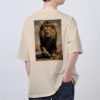 Yoma-chrisのLion Lion TT オーバーサイズTシャツ