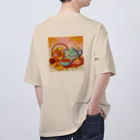 chapinnuのイチョウと紅茶シリーズ① Oversized T-Shirt