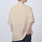 haruemon-shopの土地家屋調査士はるえもん(境界標識＆黒字ローマ字表記＆くららちゃんコラボ) Oversized T-Shirt