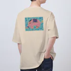 ピンクの象のピンクの象 オーバーサイズTシャツ