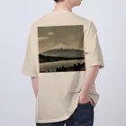 Kaz_Alter777の古風な富士山 Oversized T-Shirt