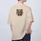 ブヒーズのレトロ*フレンチブル Oversized T-Shirt