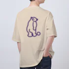 grandeviolaDESIGNのバイオレット！violet！ムラサキ！紫！ Oversized T-Shirt