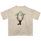 キャンプグッズ【tゑnt by leaf】の鹿leaf Oversized T-Shirt