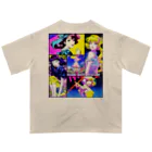 bowieの前も上も向けないからさ 隣にいて欲しい【Assorted designs】 オーバーサイズTシャツ