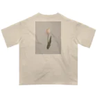 rilybiiのCherry Blossom Tulips Oversized T-Shirt