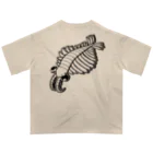LalaHangeulのアノマロカリス　バックプリント オーバーサイズTシャツ