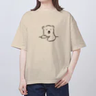 ハルクマ SUZURI STOREのシロクマの赤ちゃん オーバーサイズTシャツ